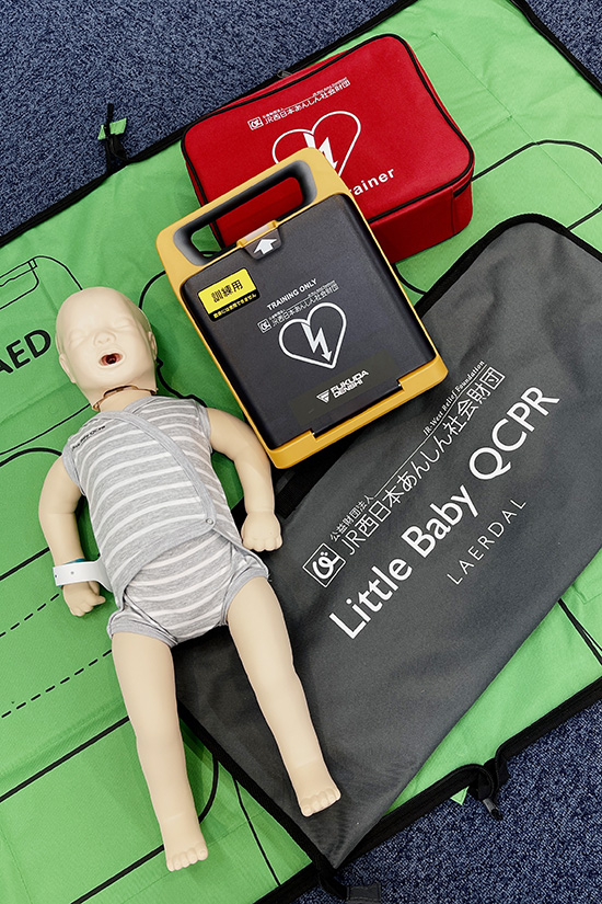 JR西日本あんしん社会財団「2026年度 AED訓練器等助成事業」AEDミュージアム1